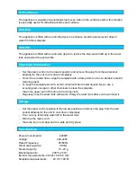 Preview for 5 page of Sytech SY-PV18 User Manual