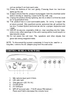 Preview for 4 page of Sytech SY-XTR16BT User Manual