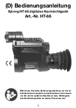 SYTONG HT-66 User Manual preview