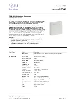 Preview for 1 page of SyxthSense DRPA83M01 Manual