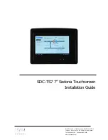 Preview for 1 page of SyxthSense SDC-TS7 Installation Manual