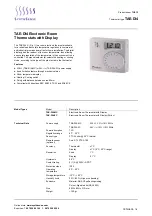 Preview for 1 page of SyxthSense TAE-DI4 Quick Start Manual