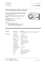 Preview for 1 page of SyxthSense Tempora TCP-GIO-BI03 Manual