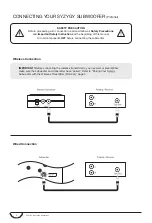 Предварительный просмотр 8 страницы Syzygy SLF800 Operating Instructions Manual