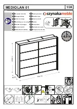 Szynaka Meble MEDIOLAN 01 Assembly Instructions Manual preview