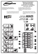 SZYNAKAMEBLE MINOS 04 Instructions Of Installation предпросмотр