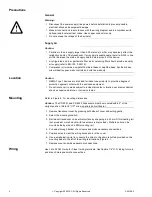 Preview for 4 page of t.a.c. CP-8551 General Instructions Manual