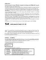 Preview for 4 page of T+A Elektroakustik CD 1260 R User Manual