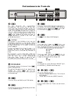 Preview for 6 page of T+A Elektroakustik CD 1260 R User Manual