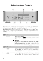 Preview for 8 page of T+A Elektroakustik DAC 8 DSD User Manual