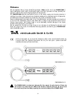 Предварительный просмотр 9 страницы T+A Elektroakustik POWER BAR 2+3 Operating Instructions Manual