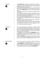 Предварительный просмотр 12 страницы T+A Elektroakustik POWER BAR 2+3 Operating Instructions Manual