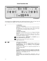 Предварительный просмотр 10 страницы T+A A 3000 HV User Manual