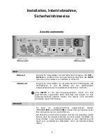 Предварительный просмотр 8 страницы T+A AMP 8 User Manual