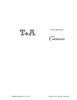T+A Caruso User Manual preview