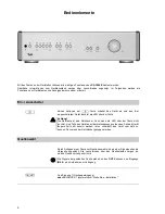 Предварительный просмотр 6 страницы T+A E-SERIES PA 1000 E User Manual