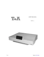 T+A K 6 CV User Manual предпросмотр