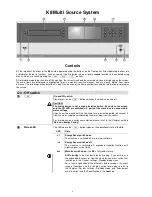 Предварительный просмотр 6 страницы T+A K8 User Manual