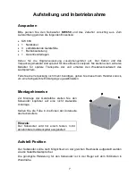 Preview for 7 page of T+A KW 650 User Manual