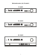 Предварительный просмотр 6 страницы T+A P 1230 R User Manual