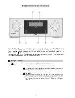 Предварительный просмотр 8 страницы T+A PDP 3000 HV User Manual