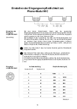 Предварительный просмотр 10 страницы T+A PHE P/PA R MC User Manual