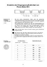 Предварительный просмотр 10 страницы T+A PHE-P/PA R User Manual