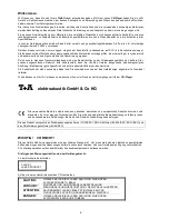 Preview for 4 page of T+A R 1230 R User Manual