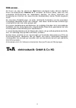 Preview for 4 page of T+A R 2000 Series User Manual