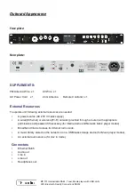 Предварительный просмотр 2 страницы T-audio MP-101 Instruction Manual