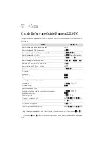 Preview for 2 page of T-COM Eumex 2220PC Quick Reference Manual