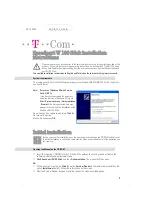 Предварительный просмотр 11 страницы T-COM Speedport W 100 Installation Instructions Manual