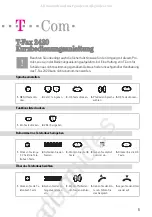 T-COM T-Fax 2420 Quick Reference Manual предпросмотр