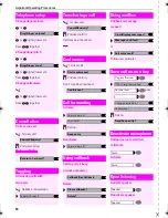 Preview for 10 page of T-COM T-Octophon F 50 Quick Reference Manual