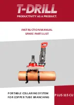 T-Drill PLUS 115 CU Instruction Manual предпросмотр