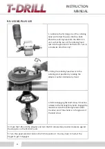 Предварительный просмотр 22 страницы T-Drill PLUS 115 CU Instruction Manual