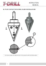 Предварительный просмотр 26 страницы T-Drill PLUS 115 CU Instruction Manual