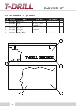 Предварительный просмотр 42 страницы T-Drill PLUS 115 CU Instruction Manual