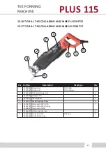 Предварительный просмотр 61 страницы T-Drill PLUS 115 CU Instruction Manual