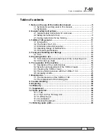 Preview for 3 page of T-Drill T-60 Instruction Manual And Spare Parts List