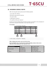 Preview for 35 page of T-Drill T-65CU Original-Instruction Manual Spare Parts List