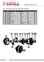 Preview for 42 page of T-Drill T-65CU Original-Instruction Manual Spare Parts List