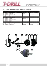 Preview for 46 page of T-Drill T-65CU Original-Instruction Manual Spare Parts List