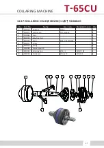 Preview for 47 page of T-Drill T-65CU Original-Instruction Manual Spare Parts List