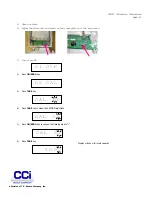 Preview for 2 page of T.E. Bouton CCi 9903II Calibration Instructions