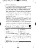 Preview for 17 page of T-Fal Aquaspeed FV53 Series Operation Instruction Manual