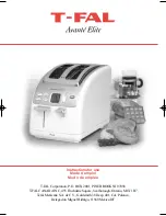 Предварительный просмотр 2 страницы T-Fal Avante Elite Instructions For Use Manual