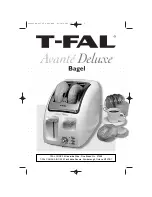 T-Fal Bagel Avante Deluxe Bagel User Manual предпросмотр