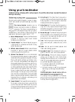 Preview for 8 page of T-Fal Balanced Living PF111EUS Manual