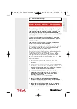 Предварительный просмотр 19 страницы T-Fal Beertender VB2158DI Manual